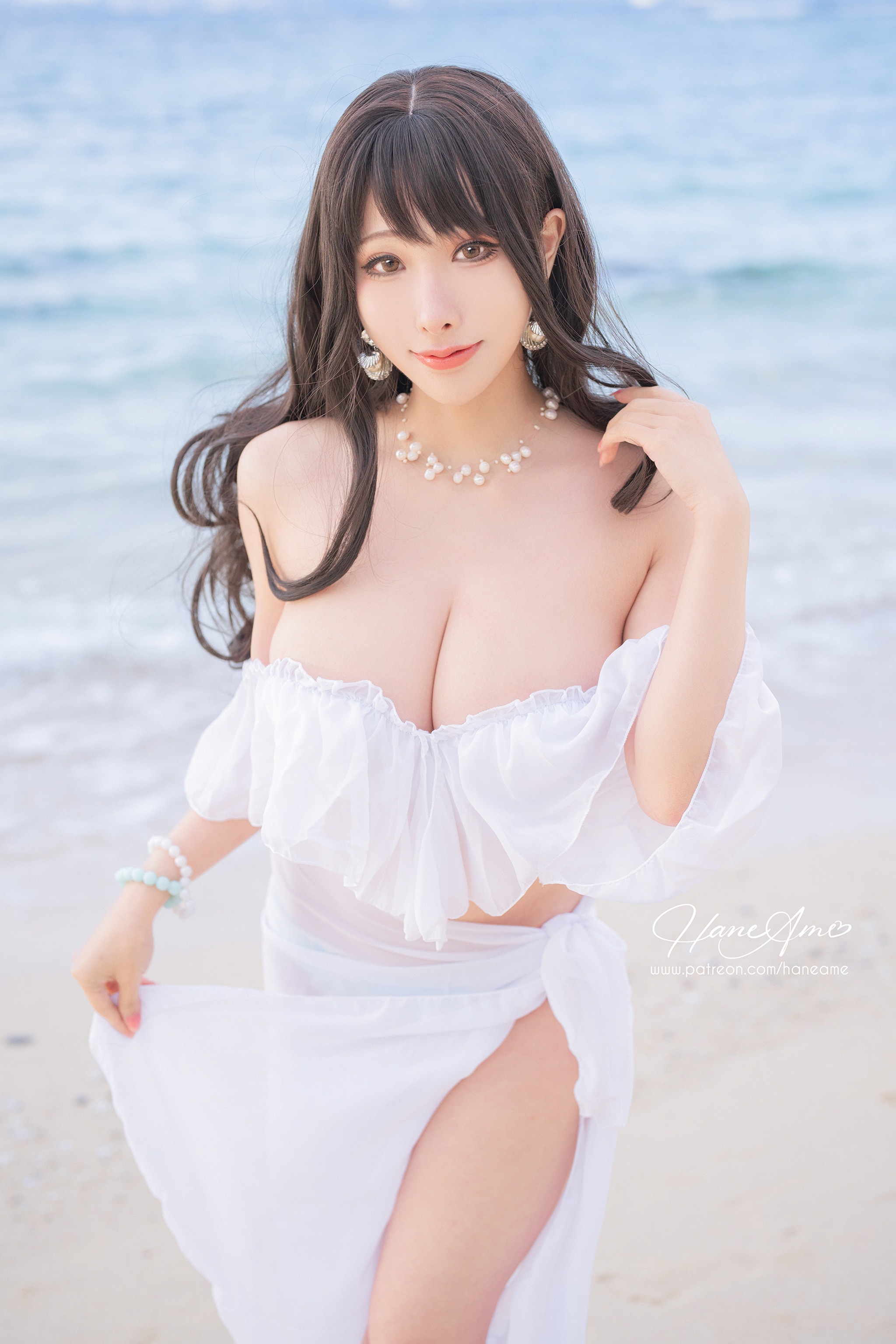 雨波HaneAme – NO.284 Original_White sand love in Okinawa_沖繩白沙之戀[42P6V]-XikXak